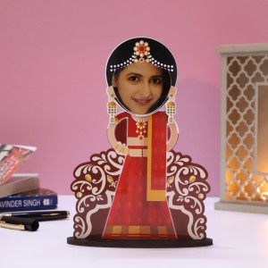 Customised Dulhan Caricature - Gifts for Friends