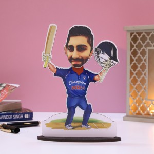 Customised Cricketer Caricature - Gifts for Friends