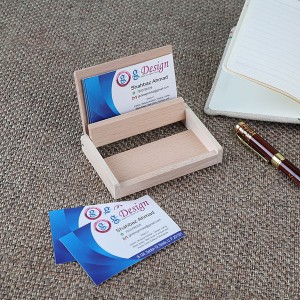Engraved Business Card Holder - Gifts for Friends