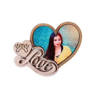 Heart with Love Fridge Magnet - Personalized Gifts - Create Your Own Custom Gifts!