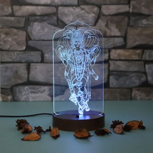 Personalised Lord Bishnu led lamp - Gifts for Friends