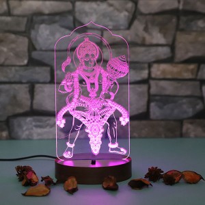 Personalised Bajrangwali led lamp - Gifts for Father