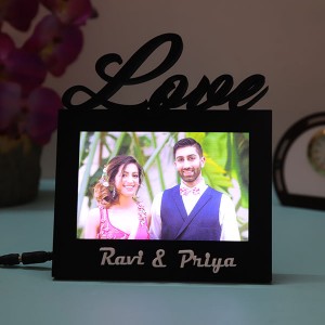 Customised Love LedLamp - Anniversary Gifts for Wife