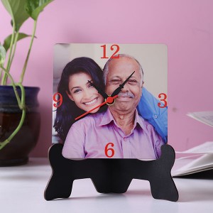 Elegant Table clock with stand - Personalized Gifts - Create Your Own Custom Gifts!