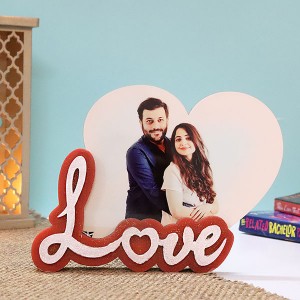 Personalised Love Photo Frame - Gifts for Wife