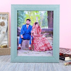Customised Denim Photo Frame - Personalized Gifts - Create Your Own Custom Gifts!
