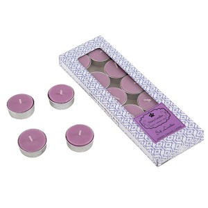 Lavender Fragranced Tea light Candles Set of 12 - Gifts