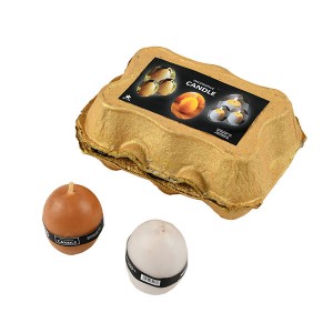 Egg Shaped Candle in a Shell - Gifts