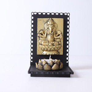 Lord Ganesha T Light Holder - Home Decor