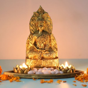Divine Buddha in a Tray - Home Decor