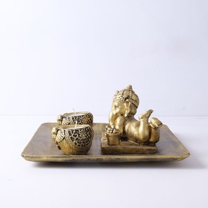 Ganesha T light holder - Gifts for Parents