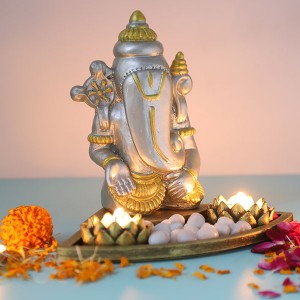 Cute Ganesha Gift Set - God Idols