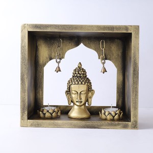 Buddha God Head in Mandir - Gifts for Parents