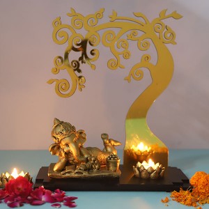 Ganesha below Divine Tree - Price Above 999