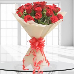 20 Red Roses - Send cake to India