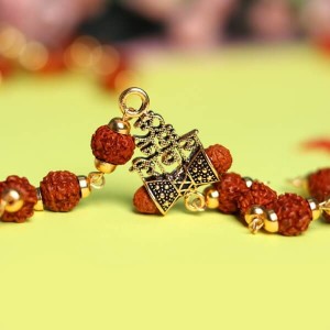 OM Namah Shivay Rudraksha Bracelet